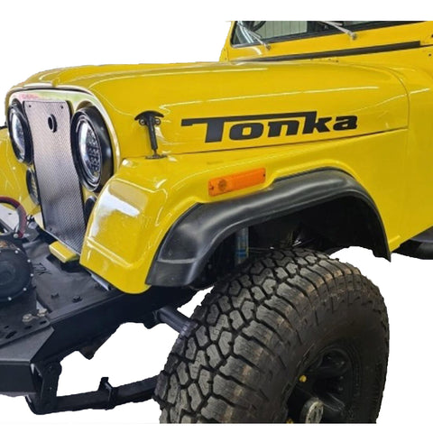 Tonka Stickers Vinyl Decals JK TJ YJ CJ PAIR for Trucks cars - Brands Distributor
